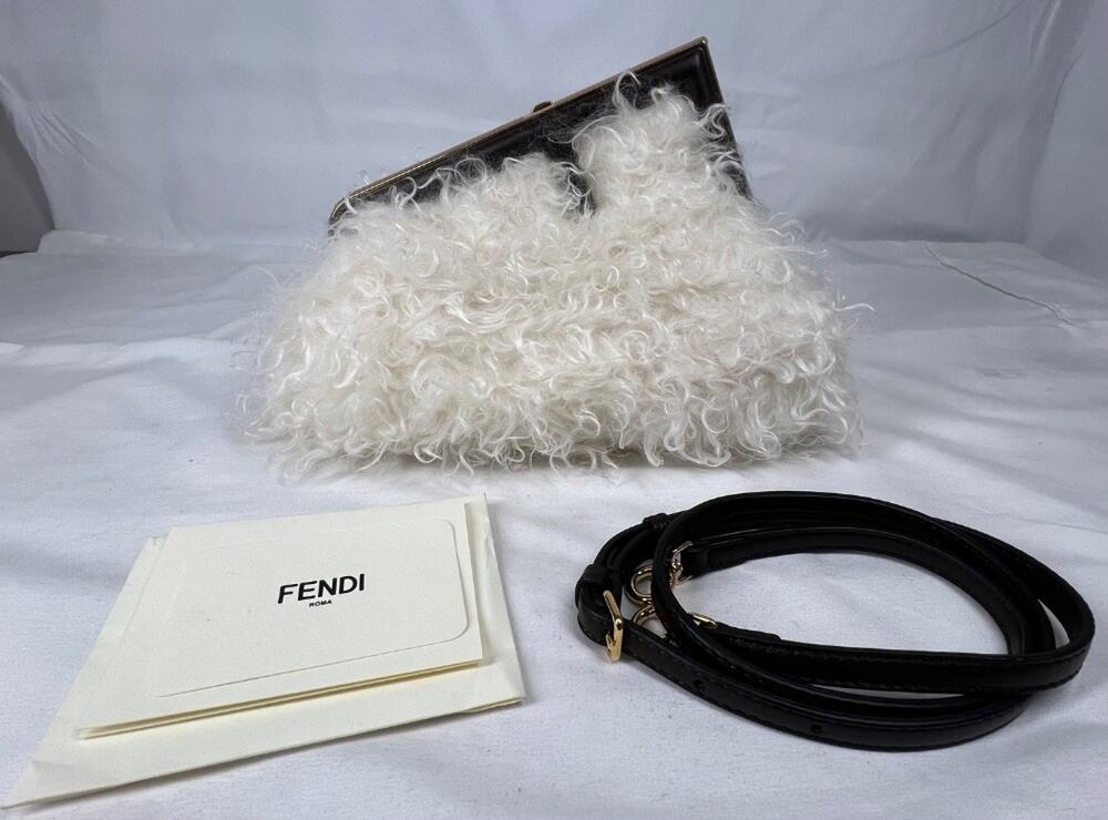 Fendi - First Pouch - Baby Mongolian Nappa SPB-CA 367380 (367380)